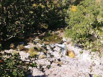 Tocht Te voet Tanneron - La chapelle de St Cassien des bois, le pont détruit et au fil de l'eau - Photo