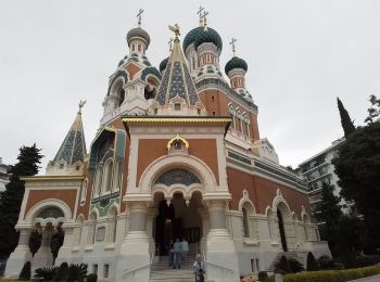 Randonnée Marche Nice - Nice  cathédrale Russe  - Photo