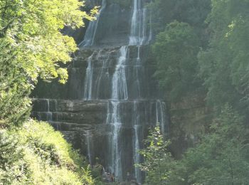 Randonnée Marche Menétrux-en-Joux - Trois cascades du Hérisson  - Photo