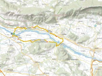 Percorso Bici da strada Mallemort - Mallemort Cadenet La Roque D+ 500m - Photo