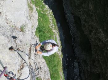 Excursión Vía ferrata Le Dévoluy - via ferratta des etroits - Photo