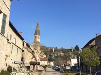 Tocht Stappen Crémieu - Cremieux.    27/03/2019 - Photo