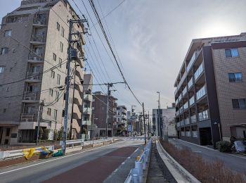 Trail On foot  - みどりの散歩道　碑文谷・立会川コース - Photo