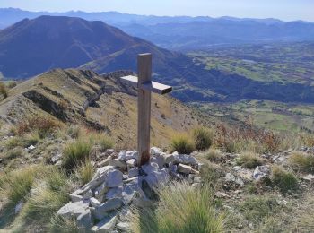 Tocht Stappen La Roche-des-Arnauds - Tête de la Barre.Roche des Arnauds.12/10/20. - Photo