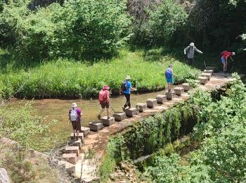 Trail Walking Cassaignes - Rando Maryse Terres rouges  - Photo