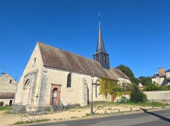 Trail Walking Champagne-sur-Seine - Boucle Champagne/ Seine - Moret - St Mammes - Thomery - Photo