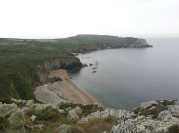 Tour Wandern Crozon - Plage de Goulien - Château de Dinan - Photo