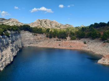 Trail Walking Maussane-les-Alpilles - Tour des Trincades et Lagon bleu - Photo