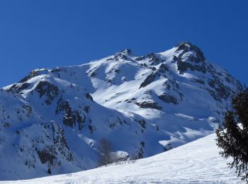 Percorso Sci alpinismo Saint-Colomban-des-Villards - Pointe de la Sambuis - Photo