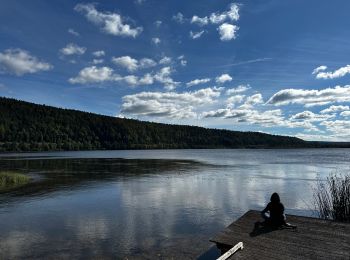 Trail Walking Bouverans - decouverte-des-rives-du-lac-de-bouverans 3 - Photo