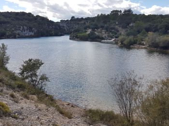 Randonnée Marche Montagnac-Montpezat - RIVE DROITE LAC DE MONTPEZAT - SAINT LAURENT DU VERDON - Photo