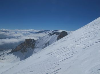 Trail Touring skiing Le Dévoluy - Tête de Vallon Pierra à ski - Photo