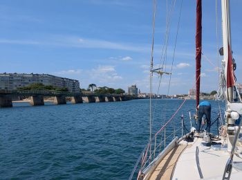 Percorso Barca a vela L'Île-d'Yeu - descente vers le sud 3eme étape Ile d'Yeu les Sables-d'Olonne  - Photo