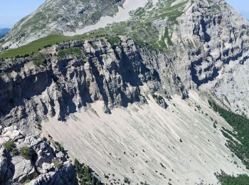 Tocht Stappen Saint-Agnan-en-Vercors - jour 1 Sommet de Peyre rouge  - Photo