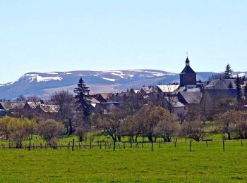 Tocht Stappen Aurières - Auriere_Gorce_Sioule - Photo