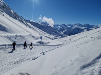 Percorso Racchette da neve La Plagne-Tarentaise - La Plagne Village, Col de la grande Forcle, Dou du Praz, La Bergerie, La Plagne Village. - Photo