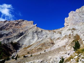 Trail Walking Le Dévoluy - Tête de Garnesier : Par le col de Corps et les vires du versant nord - Photo