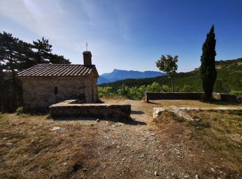 Randonnée Marche Mirabel-et-Blacons - Chapelle Saint-Christophe - Charsac - Photo