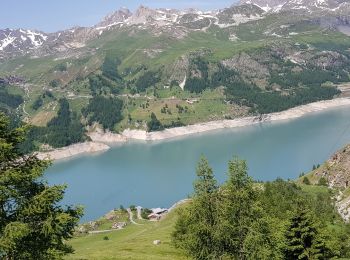 Excursión Senderismo Tignes - Tignes 1800 lac de la Sassièrre aller-retour - Photo