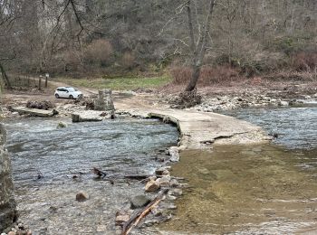 Randonnée sport Vernosc-lès-Annonay - Les passerelles de la Cance Vernosc - Photo