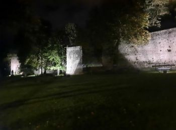 Percorso Marcia Boulogne-sur-Mer - Boulogne sur mer,  les remparts de nuit  - Photo