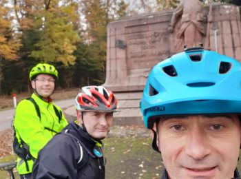 Tocht Mountainbike Lachapelle - VTT avec David et Joel au Col de la Chipotte 10/11/19 - Photo