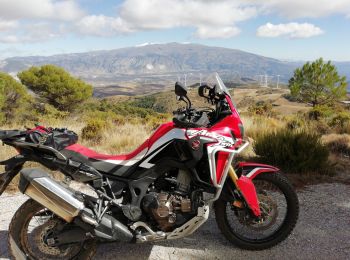 Percorso Moto-cross Almuñécar - Tour dans les montagnes autour d'el camino de cabras - Photo