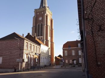 Tocht Stappen Thumeries - Thumeries les cinq tailles Chateaux d'eau Mons en Pévèle - Photo