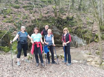 Trail Nordic walking Le Bourget-du-Lac - cimtiere la roche - Photo