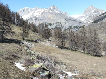 Trail Touring skiing Le Monêtier-les-Bains - La pointe de L'etandard - Photo