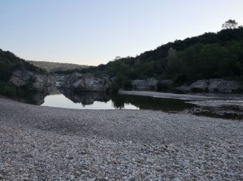 Randonnée Course à pied La Roque-sur-Cèze - camping la vallée verte aux cascades de sautadet  - Photo