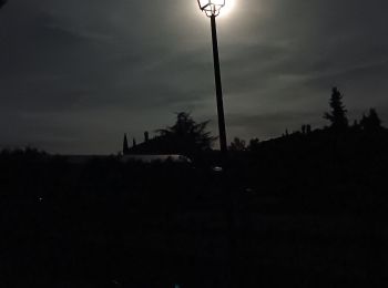 Tour Wandern Villes-sur-Auzon - New balade nocturne sous la lune - Photo