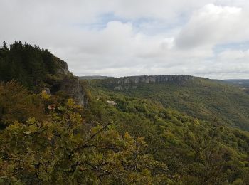 Randonnée Marche nordique Lauroux - Labeil Forêt de L'Escandorgue Roquet Escu - Photo