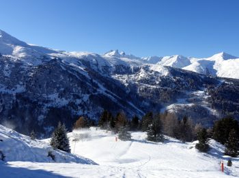 Randonnée Raquettes à neige Valmeinier - Sur Chien-Loup-2022-12-19 - Photo