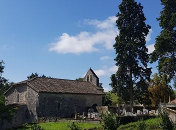 Randonnée Marche Engayrac - Engayrac  Eglise de Campagnac  - Photo