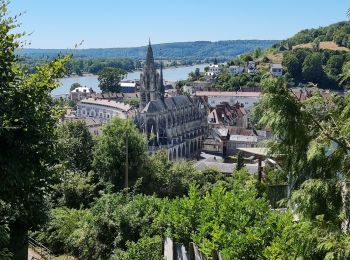 Randonnée Marche Rives-en-Seine - les hauts de caudebecq en caux - Photo