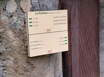 Randonnée Marche Saint-Ferréol - Cascade et hameau de Fontany - Photo