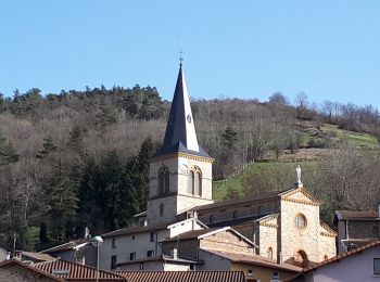 Percorso Marcia Montromant -  Montromant la Croix des brosses (12 km - D. 504 m) - Photo