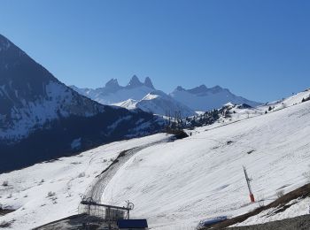 Tocht Noords wandelen Villarembert - pointe du Corbier - Photo