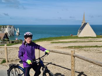 Randonnée V.T.C. Yport - Etretat - Photo