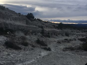 Trail Walking Sommières - Les matches de géants  - Photo