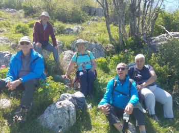 Tocht Stappen Caussols - pivoines Caussols - Photo