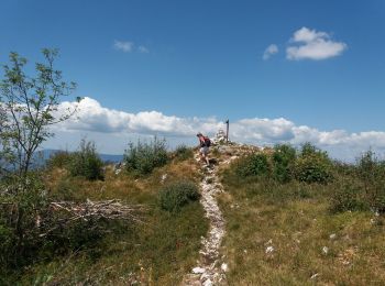 Trail Walking Ontex - MONT DE LA CHARVAZ: POINT GEODESIQUE DE LA CHARVAZ - Photo