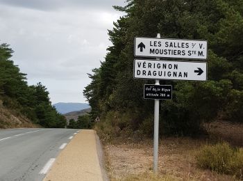 Tocht Wegfiets Lorgues - lorgues villecroze Aups la Bigue Salernes pignes - Photo