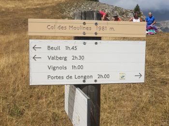 Tocht Stappen Roubion - col des moulines - Photo