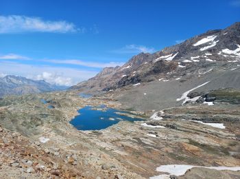 Percorso Marcia Huez - circuit des lacs, Blanc, du milieu, de la Fare, Balme rousse,dôme des Rousses - Photo