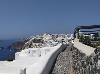 Randonnée Marche Δημοτική Ενότητα Θήρας - Balade Fira Ioa avec pique nique - Photo