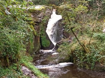 Trail Walking Saint-Martin-Château - Cascade des Jarrauds - Photo