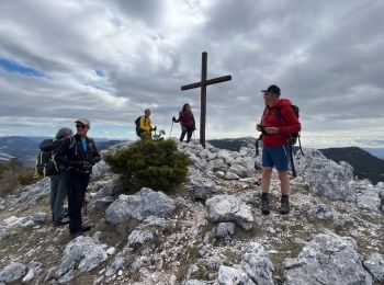 Randonnée Marche Séranon - Seranon Sommet du Bauroux Caille La Mouliere La clue trace réelle - Photo