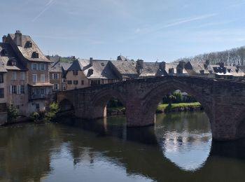 Trail Walking Saint-Côme-d'Olt - saint Come d'Olt Estaing - Photo